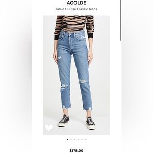 AGOLDE Jamie Hi Rise Classic Jeans